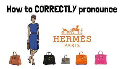 how to pronounce Hermes designer